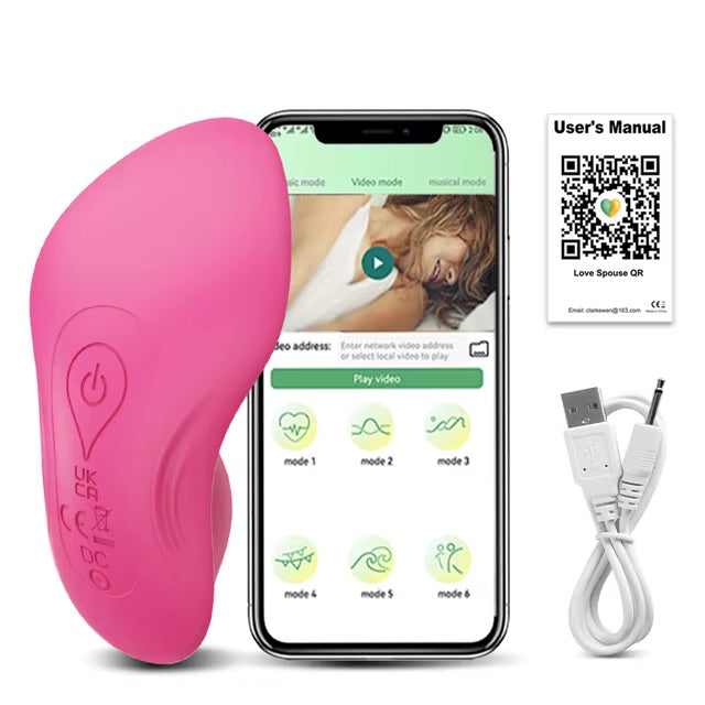 Wearable Mini Clitoris Vibrator with APP Control