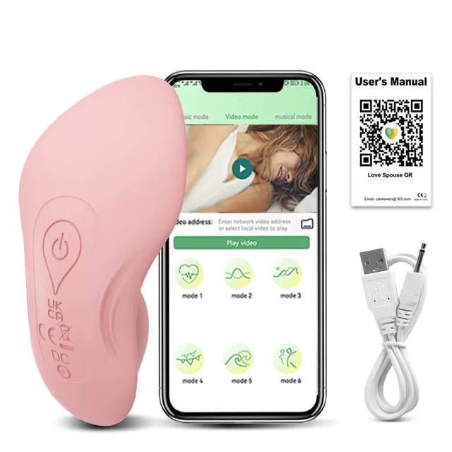 Wearable Mini Clitoris Vibrator with APP Control